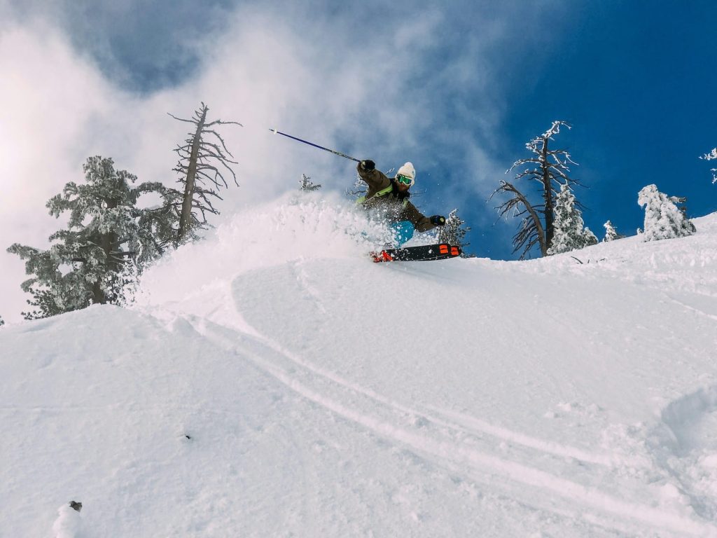 january skiing